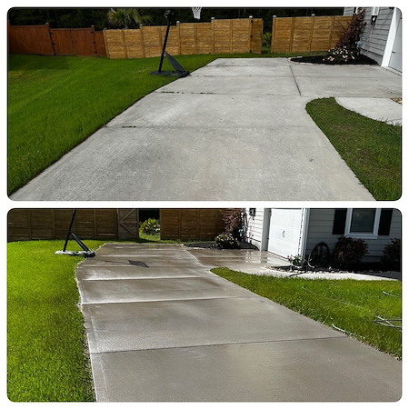 How Often Should You Pressure Wash a Driveway in Humid Coastal South Carolina?