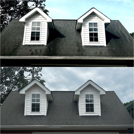 How to Remove Black Streaks on a Roof Without Damaging Shingles